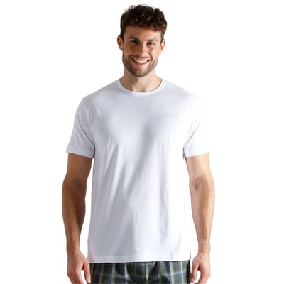 TOM TAILOR - Ohio - Heren Ondershirt met ronde hals - 3-pack - Wit
