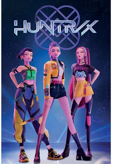 Kpop Demon Hunters poster Huntrix - Rumi - Mira - Musical - Band - 61 x 91.5 cm - multi - wanddecoratie