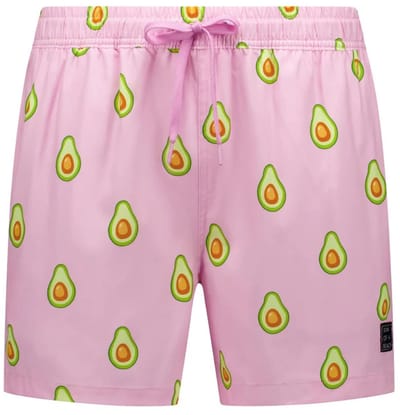 Son of a Beach - Avocado Roze Jongens Zwembroek - maat 74-80 - Roze