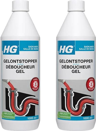 HG Gelontstopper 2-pack met KD handschoenen