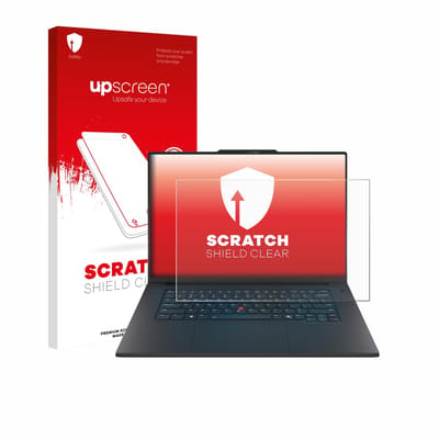 upscreen - Screenprotector voor Lenovo ThinkPad P1 Gen 8 16" - Folie Beschermfolie transparant
