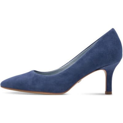 Tamaris Pumps blauw Suede - Maat 36