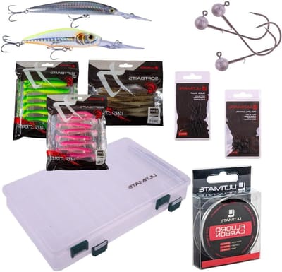 Kunstaas Set - Lokaas Collectie - Vissen Op Snoekbaars - Complete Vis Kit - 10 Delig - Multi