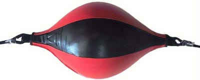 Bovista Boksbal - Punching Bag - Boxzak - Bokspaal - Bokszak Ophangsysteem - Stootzak - Kickboks Zak Volwassenen - Sport - Rood & Zwart