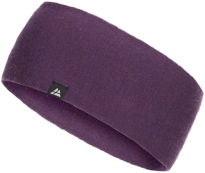 DANISH ENDURANCE Merino Hoofdband - Paars - Maat S/M