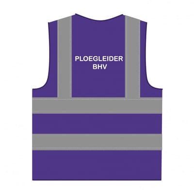 Ploegleider BHV hesje RWS paars