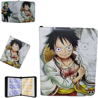 400 stuks One Piece Fotoalbum Boek Kaarthouder Familie Brief Visitekaarthouder Verzameling Ritszak Schattig Speelgoed voor Volwassenen Kinderen Cadeaus