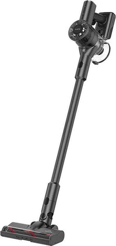 Lafe PowerGlide 2 in 1 Snoerloze Steelstofzuiger Met LED Verlichting 200W - 2200 mAh 35min Werkingstijd - 0,5L Zakloze Tankinhoud - Multi-Cycloonfiltratiesysteem - Zwart