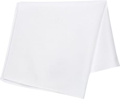 Pochet van 100% katoen wit - Elegante heren accessoire - Eén maat