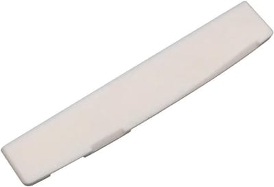 12-snarige akoestische gitaar brugzadel en kam voor folk gitaar - vervangingsonderdelen van botmateriaal (76 * 6 * 13mm)