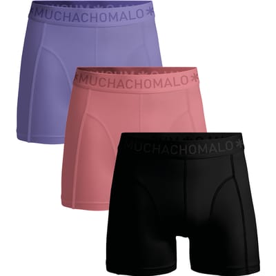 Muchachomalo Boxershort Heren – 3 Pack – 95% Katoen – Heren Ondergoed – Kleding – Stevig Ondergoed – Onderbroeken Heren