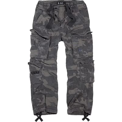 Brandit Cargobroek - Pure Vintage Trousers - S tot 7XL - voor Mannen - dark camo