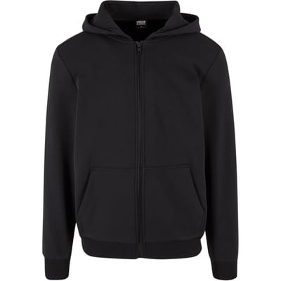 Urban Classics - Cozy Vest met capuchon - S - Zwart