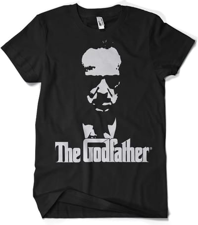 The Godfather Shadow T-shirt Zwart