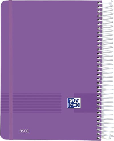 Agenda 2026 - Dagplanner - Afspraken Plannen - Met Scribzee App - A5 Formaat - Paars