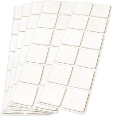 Zelfklevende Viltglijders 60 stuks - 35x35 mm - Meubelbescherming en Vloerbescherming