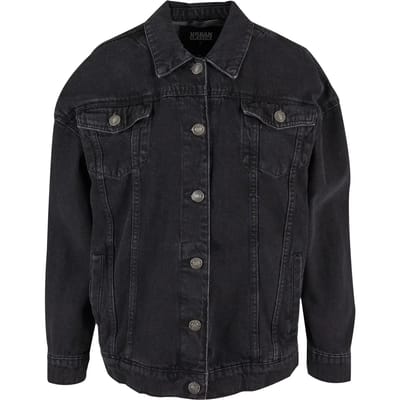Urban Classics - Oversized 90‘s Denim Jacket - 4XL - Zwart
