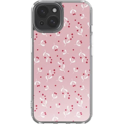 imoshion Hoesje - Geschikt voor Apple iPhone 15 - Design hoesje - Berries Blush