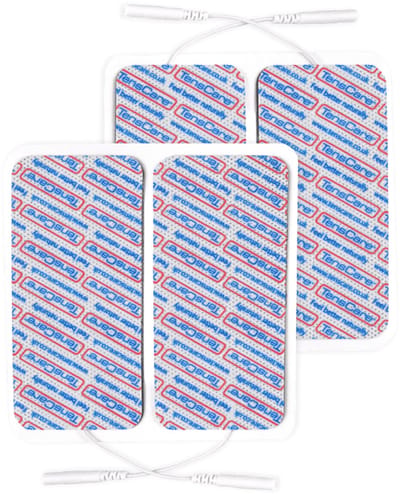 TensCare - 4 pads 50×100mm (1 set) | electroden pads tens | elektrodenpads | Zelfklevende Elektroden Pads | Gel-elektroden | tens pads | tens elektroden | tens plakkers | tens elektrode pads