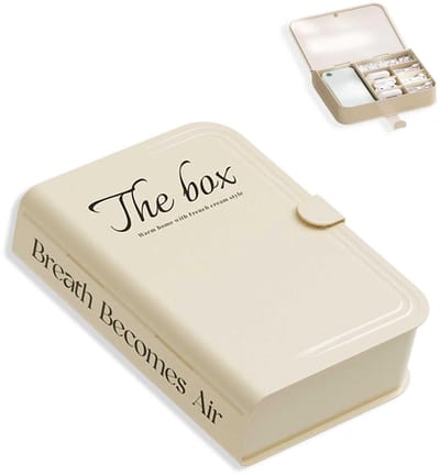 Dailygoody - Kunststof Kabelbeheerdoos - Kabelorganizer Box - Ruimtebesparend en praktisch - Crème Wit - Snoerbeheer - Organizer voor kabels en access
