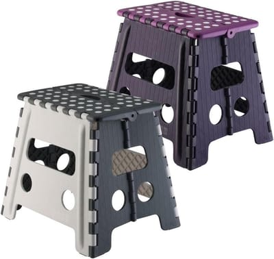 Vouwstoel tot 150 kg - Stevig en inklapbaar - 375 x 32 x 30 cm - Verschillende kleuren