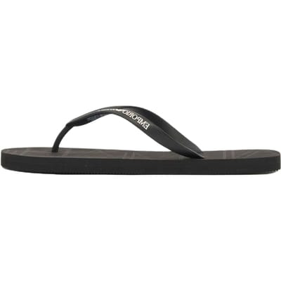 Emporio Armani Platte Instappers Strandsandalen Unisex sandalen Zwart EX000041AF22188MC001 41 black