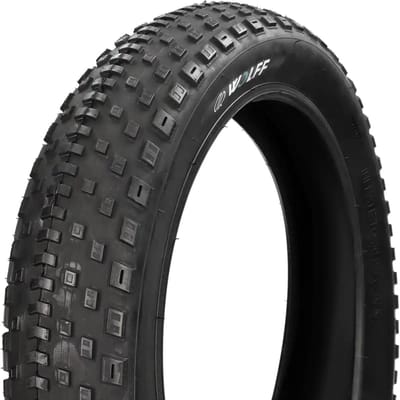WOLFF Fatbike buitenband - 20x4.00 - Punctie- en temperatuurbestendig - Comfortabel rijden - Zwart