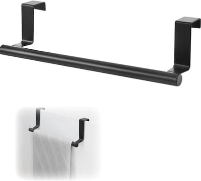CLVP® Vaatdoekhouder Gootsteen - Gootsteen Organizer - Vaatdoekhouder - Zwart