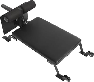 Nordic Curl Bank - Hamstring Trainer - Beenspieren Trainen - In Hoogte Verstelbaar - 3988-5004 cm - Zwart