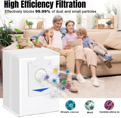 Dailygoods- Stofzakken 12 Stuks - Vervangende Onderdelen - ECOVACS DEEBOT X2/X2 Omni - Duurzaam - Auto-Leeg Station - Hoogwaardige Materialen - Stofzuigerzakken