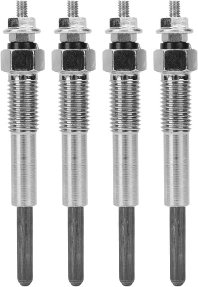 4 Stuks Verloopnippel voor Gloeiplug 9825119780 Vervanging voor ISUZU Motoren 12V zoals C240 C190 C201 C221 4BA1 D500 4FA1