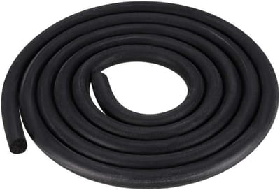 MTTproducts- Weerstrip 6 mm diameter - EPDM - Waterdichte Afdichting - Geluidsisolatie - Tochtstopper - Energiebesparend - Afdichtstrip