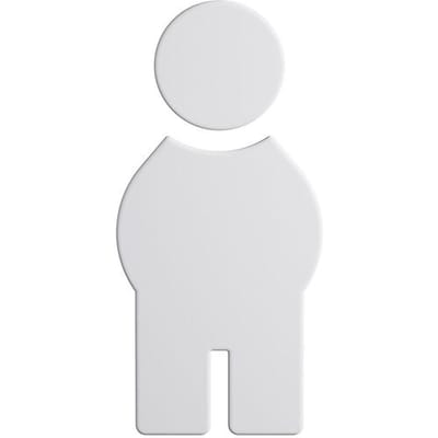 HEWI Series 477/801 Symbol Man 801.91B010 98