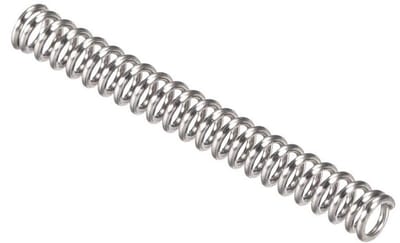 Drukveren - Compressieveren Metalen veren - Apparaten repareren - 304 Roestvrij staal - 3x0.5x25mm - Zilver