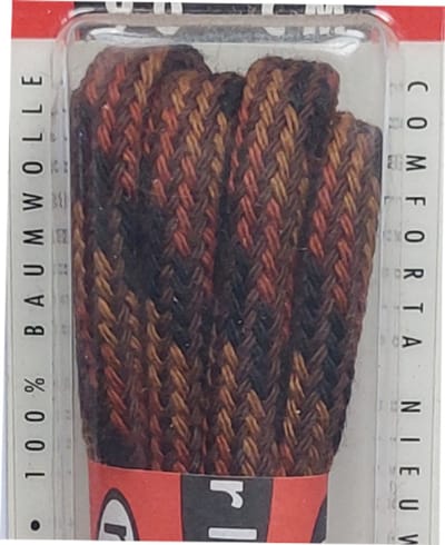 Marla Veter - Donkerbruin/Bruin/Cognac - Meerkleurig - Rond - Koord Veters - Lengte 90 cm - Dikte 4,5 mm - Schoenveter