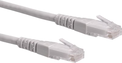 ROLINE Patchkabel Cat.6 UTP (Class E), grijs, 2 m
