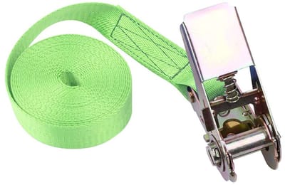 Spanbanden Set - Lading Zekeren - Transport Zekeren - Metalen Gesp - 25mm x 4m - Blauw