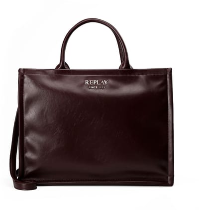 REPLAY schoudertas Shoulder Bag Huckleberry wijnrood