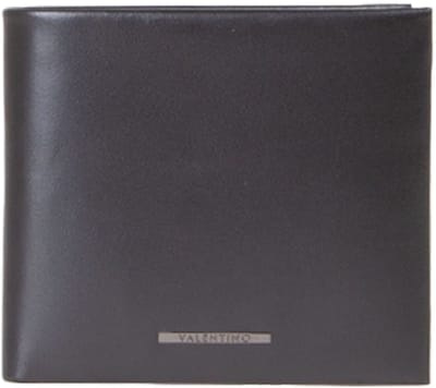 VALENTINO Leren portemonnee Vill Wallet Nero zwart