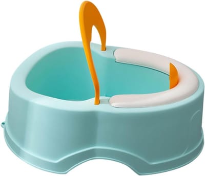 Baby toiletje - Potty trainer - Zindelijkheidstraining - Cartoon design - 40 x 25 cm - Blauw