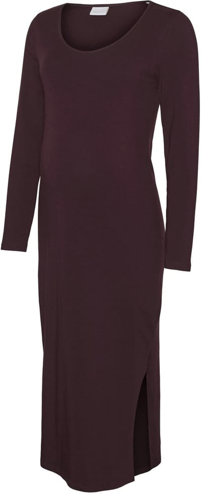 MAMALICIOUS - MLEVA LS JRS MIDI DRESS NOOS - Dames - Mini jurken