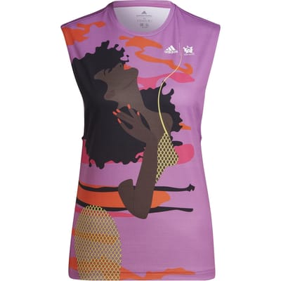 adidas New York Unitefit SVL Tanktop Heren-Paars,Veelkleurig