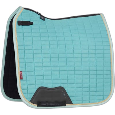 Dressuurlaken voor paard in suede LeMieux
