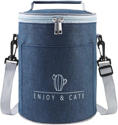 Koeltas en lunchtas met 9 liter capaciteit voor school, werk en picknick