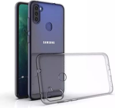 Hoesje Geschikt voor Samsung Galaxy A21 silicone back cover/Transparant hoesje