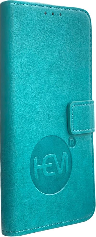HEM Telefoonhoesje - Geschikt voor iPhone 14/15 - Pure Turquoise - iPhone hoesje