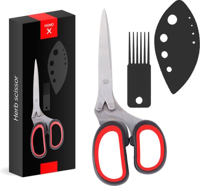 HGMD Kruidenschaar - Set - 4 delig - Keukenschaar voor kruiden - Kruidensnijder