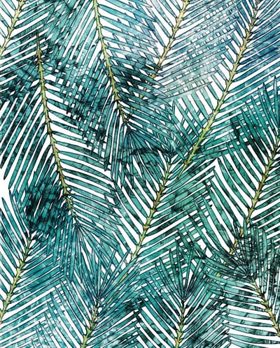 Fotobehang - Palm Canopy 200x250cm - Vliesbehang