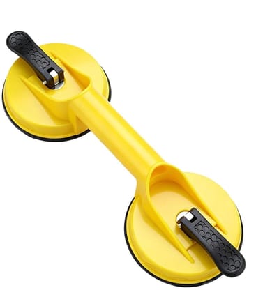 Zuignappen voor Glas - Vacuüm Tool Tegelheffer - Zwaar Glas Verplaatsen - Max 91 kg Draagvermogen - 11.9 cm Diameter