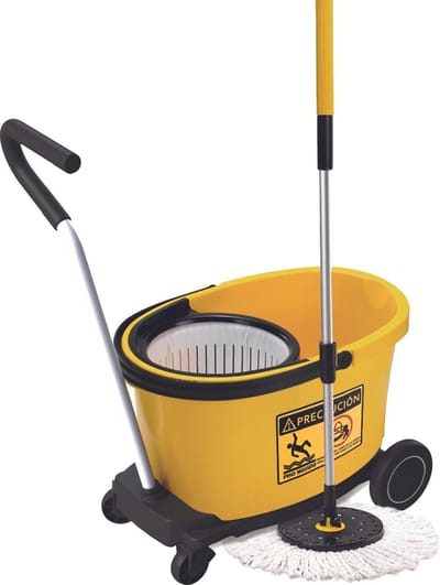 Vloerwisser Supa Mop|Spinner Mop Professioneel Model op Wielen